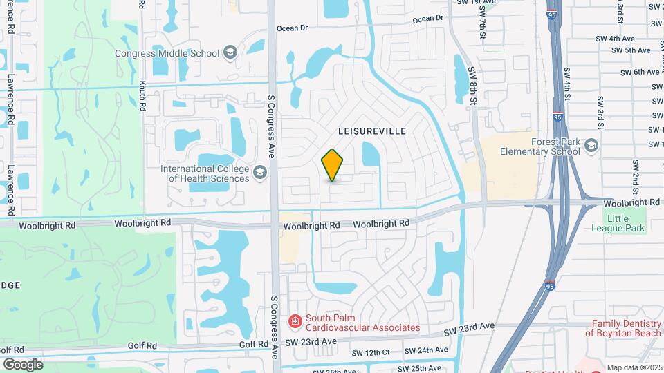 2098 SW 13th Way Map and Location Details
