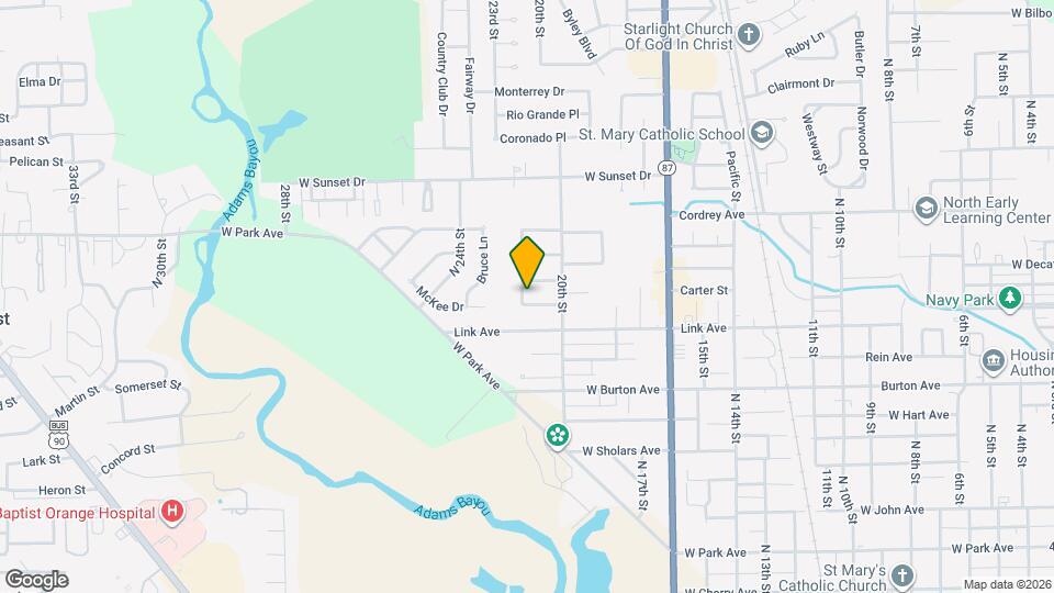 2140 Yupon St Map and Location Details