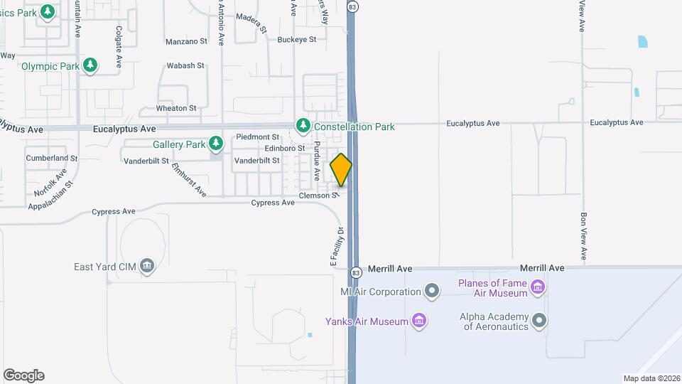 14602 Longwood Ave Map and Location Details