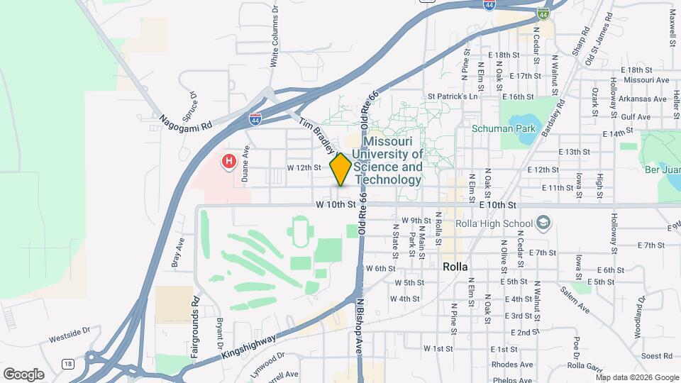 715 W 11th St Mapa y Detalles de la Ubicación