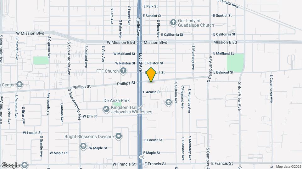 200 E Phillips St Map and Location Details