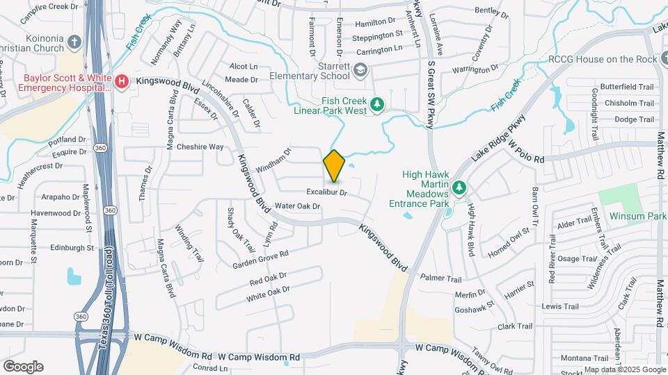 4831 King Harbor Ct Map and Location Details