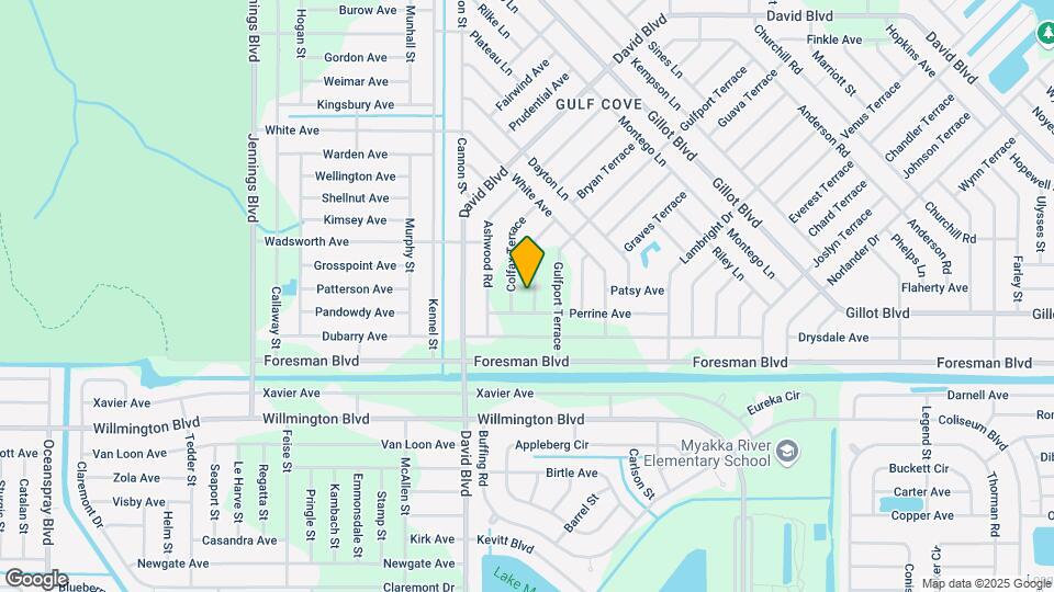 5511 Brussels Terrace Map and Location Details