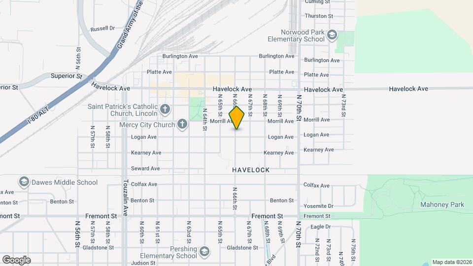 6604 Logan Ave Mapa y Detalles de la Ubicación