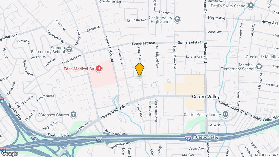 20293 Anita Ave Map and Location Details