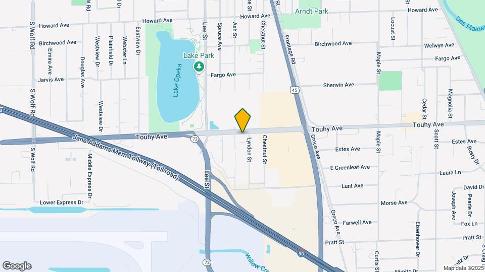 10552 E Touhy Ave Map and Location Details