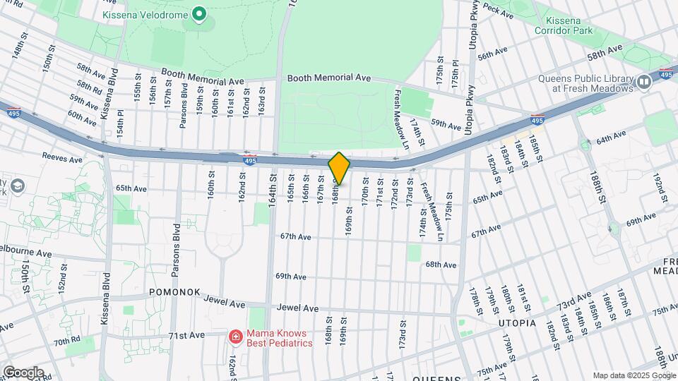 61-41 168th St Map and Location Details