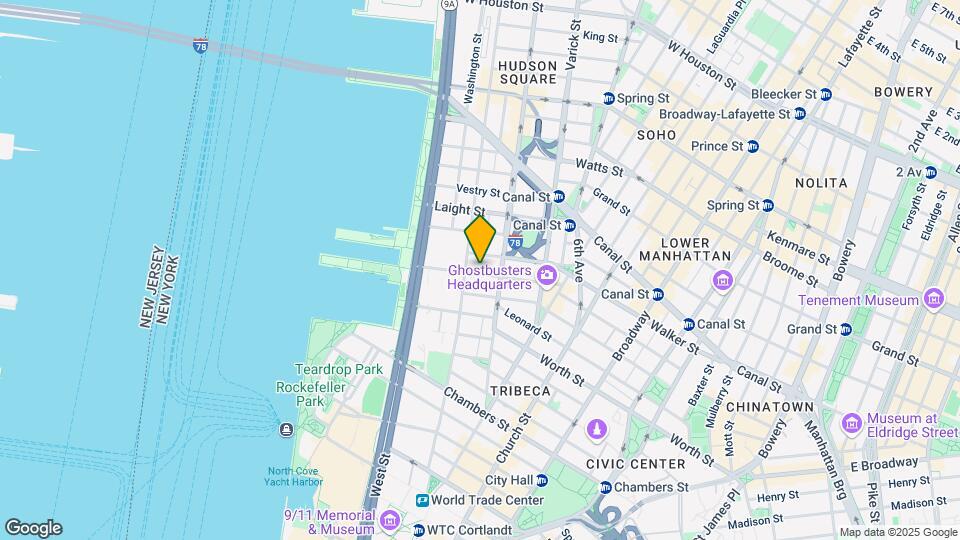 65 N Moore St Mapa y Detalles de la Ubicación