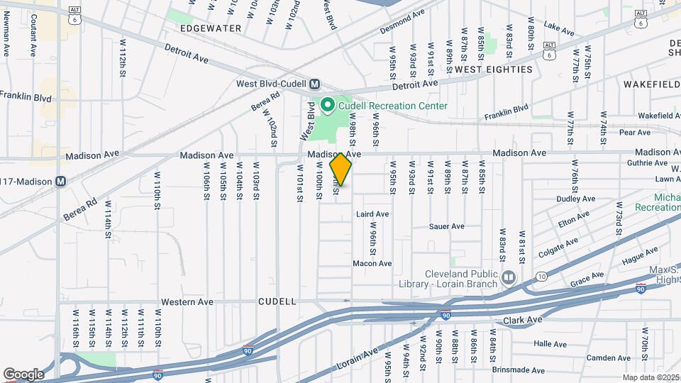 2057 W 99th St Map and Location Details