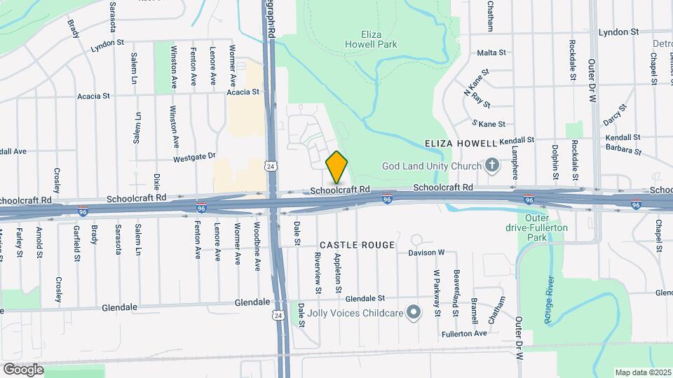 23630 Schoolcraft Rd Mapa y Detalles de la Ubicación