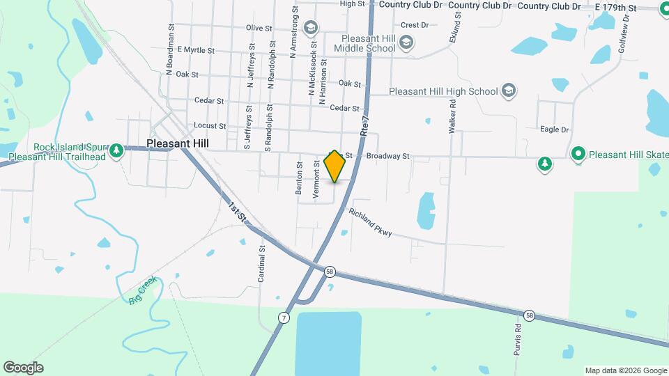 405 Cline St Mapa y Detalles de la Ubicación