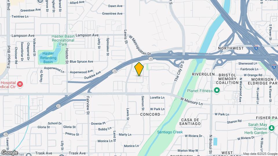 793 Fondren St Map and Location Details