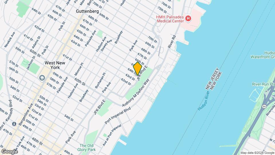 6309 JFK Blvd E Map and Location Details