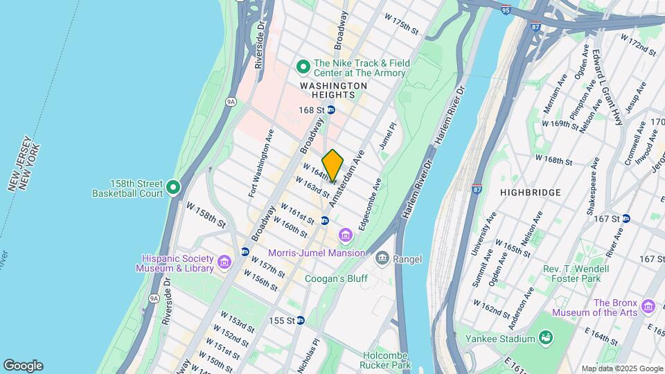 2094 Amsterdam Ave Map and Location Details