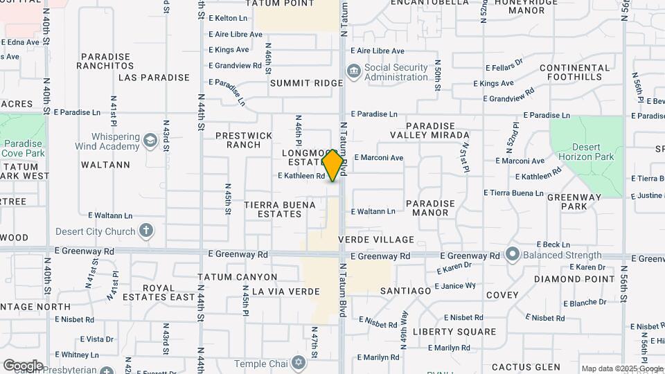 4770 E Tierra Buena Ln Map and Location Details