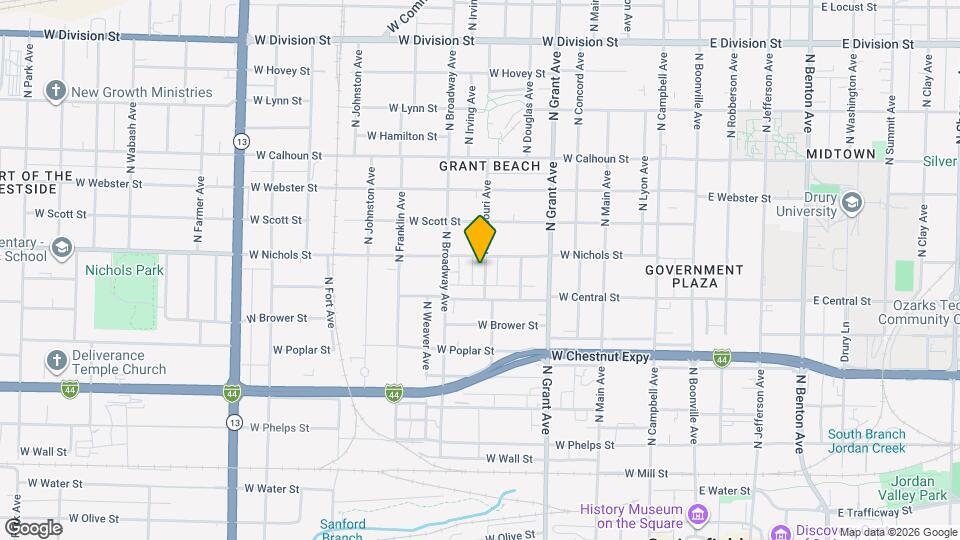 935 N Missouri Ave Map and Location Details