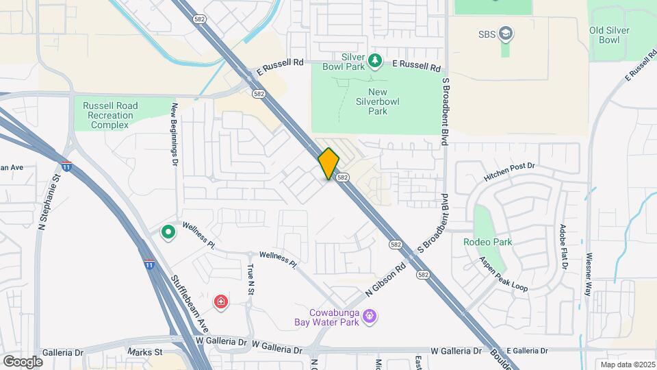 6639 Tumbleweed Ridge Ln Map and Location Details