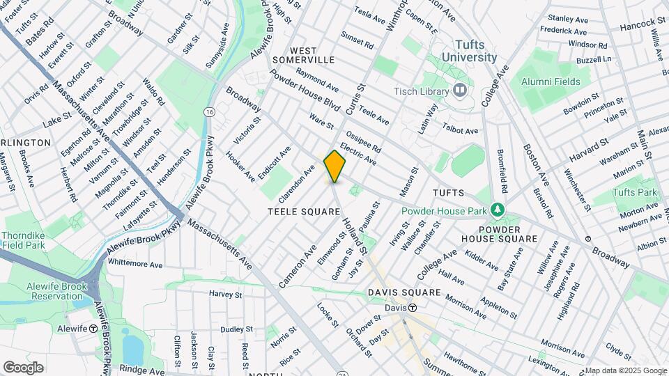 223 Holland St, Unit 2 Map and Location Details
