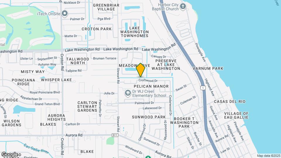 1416 Croftwood Dr Map and Location Details