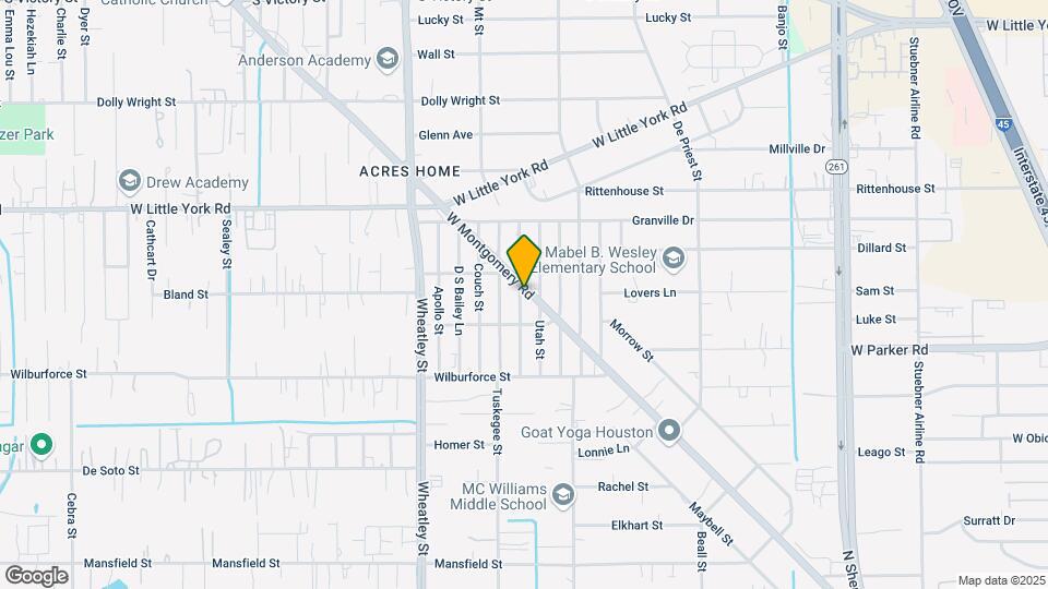 7229 W Montgomery Rd Mapa y Detalles de la Ubicación
