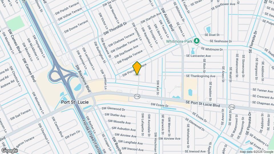 2174 SW Wayne St Map and Location Details