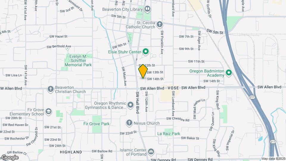 12402 SW 14th St Map and Location Details