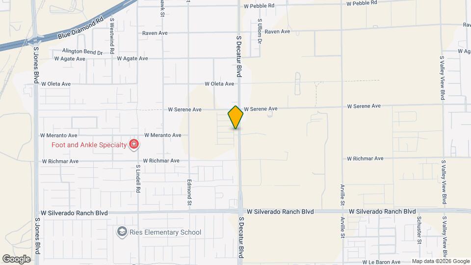 9390 Emerald Mesa St Map and Location Details