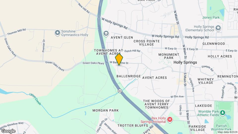 100 Beverstone Dr Map and Location Details