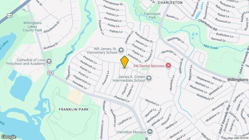 61 Pennant Ln Map and Location Details