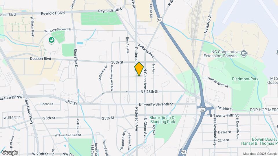 2845 N Patterson Ave Map and Location Details