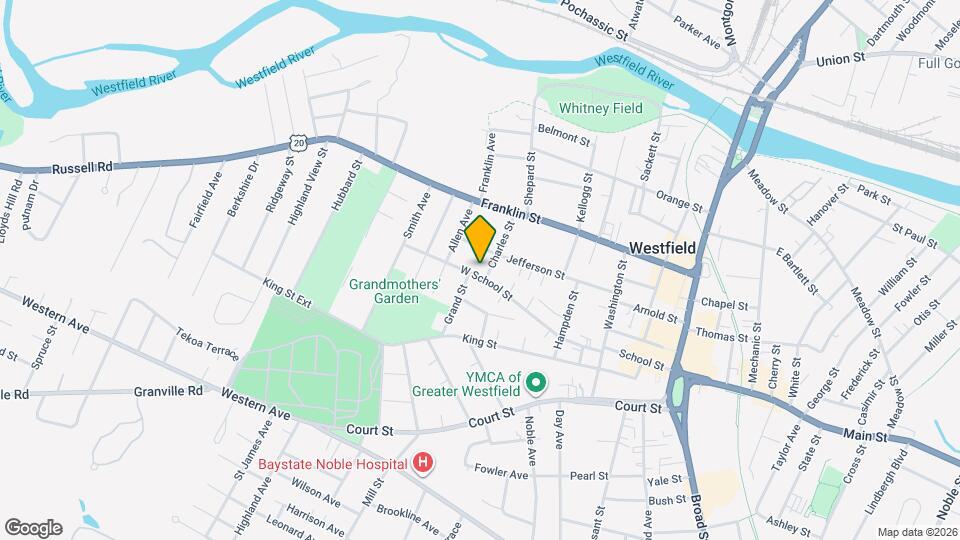 39 W School St, Unit B Map and Location Details