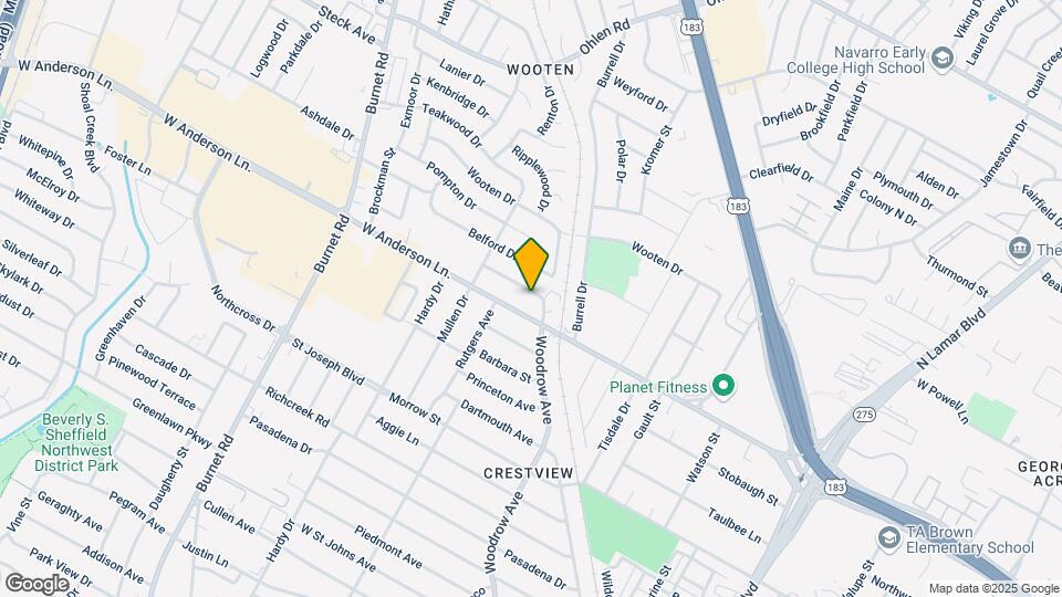 1729 Wooten Park Dr, Unit 102 Map and Location Details