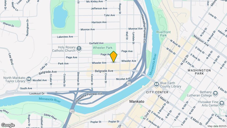 323 W Wheeler Ave, Unit #4 Map and Location Details