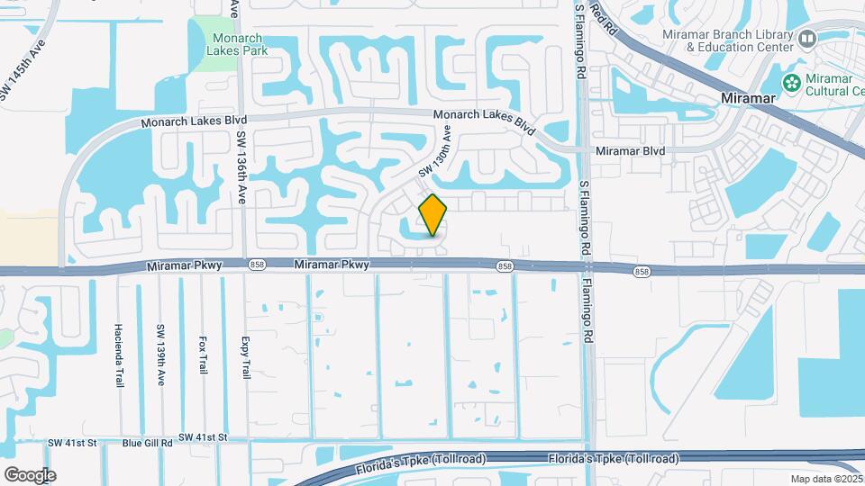 12819 SW 31st Ct Map and Location Details