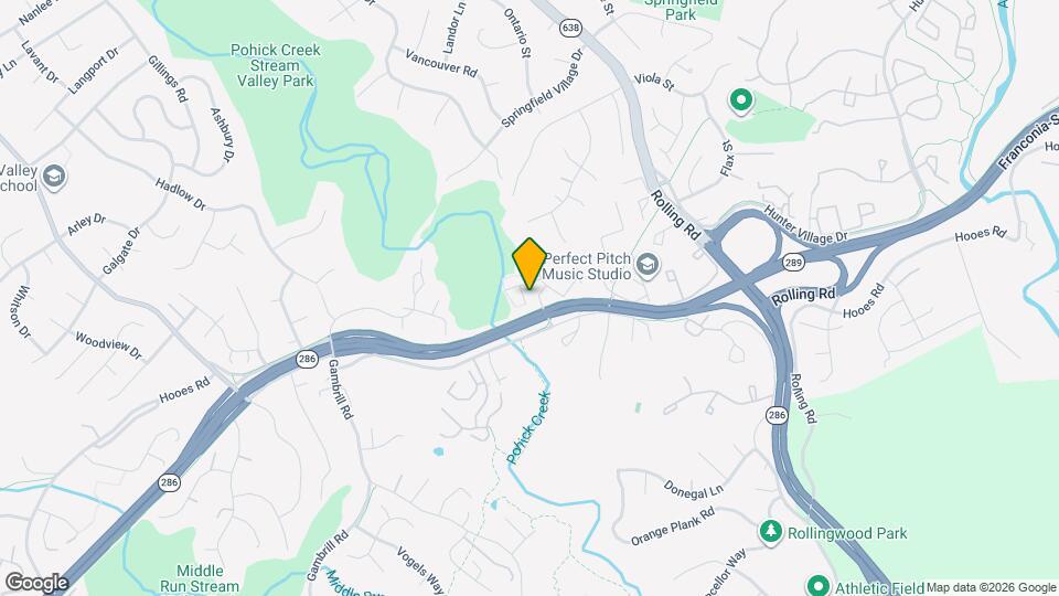 7211 Squirrel Run Ct Map and Location Details