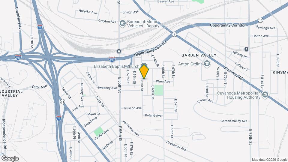 2989 E 61st St Map and Location Details