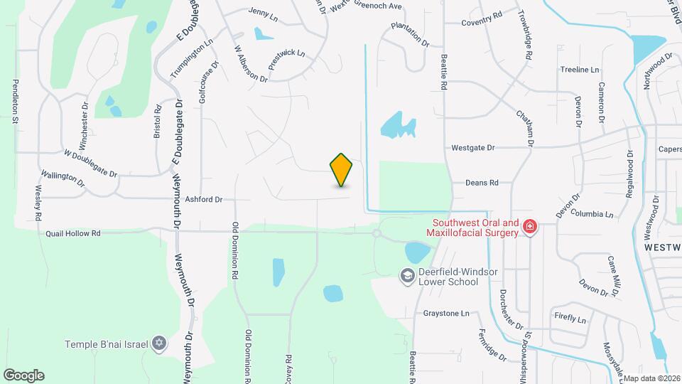 3607 Castle Pines Ln Map and Location Details