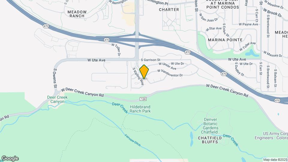 8848 S Kipling Way Map and Location Details