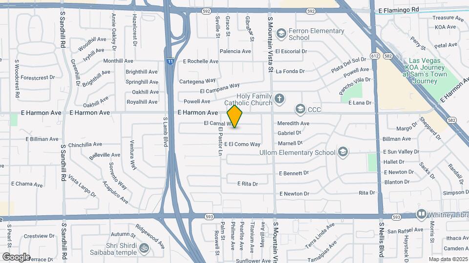 4452 E El Cebra Way Map and Location Details