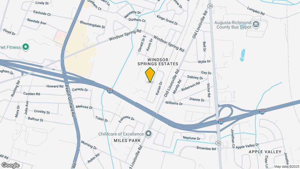 3321 Young Forest Dr Map and Location Details