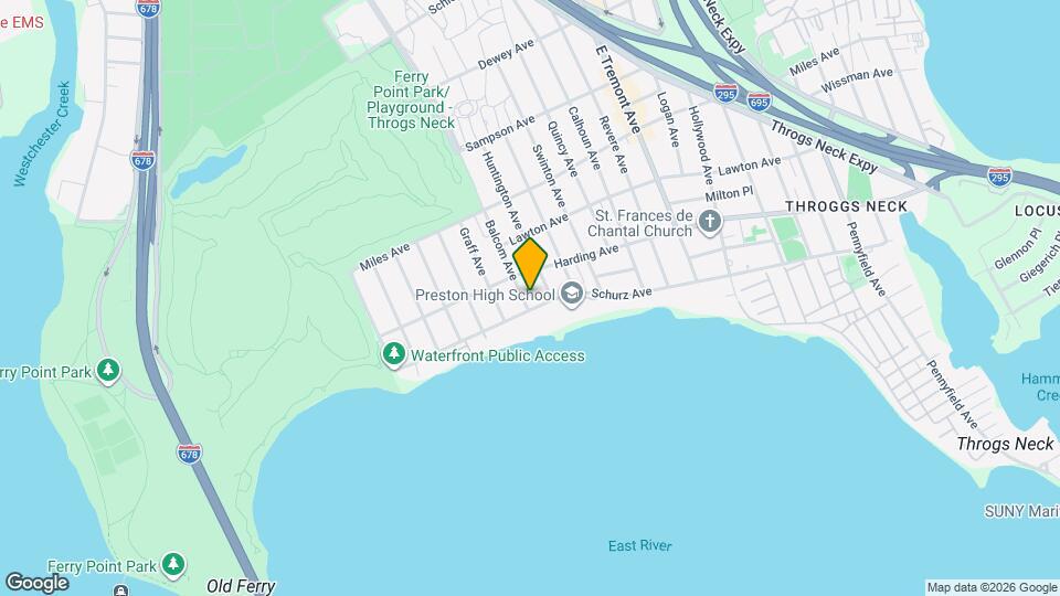 188 Balcom Ave, Unit 2 Bedroom Map and Location Details