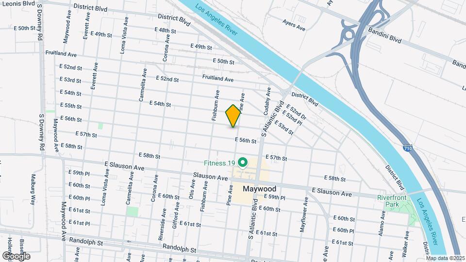 4354 E 55th St Map and Location Details