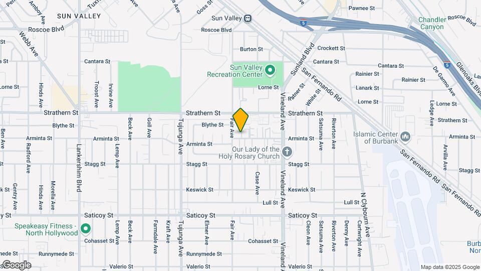 11137 Arminta St Mapa y Detalles de la Ubicación