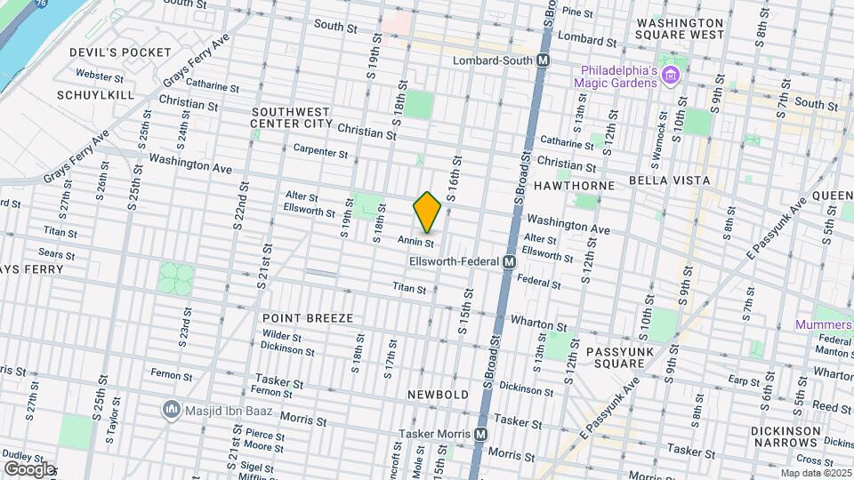 1625 Annin St Map and Location Details