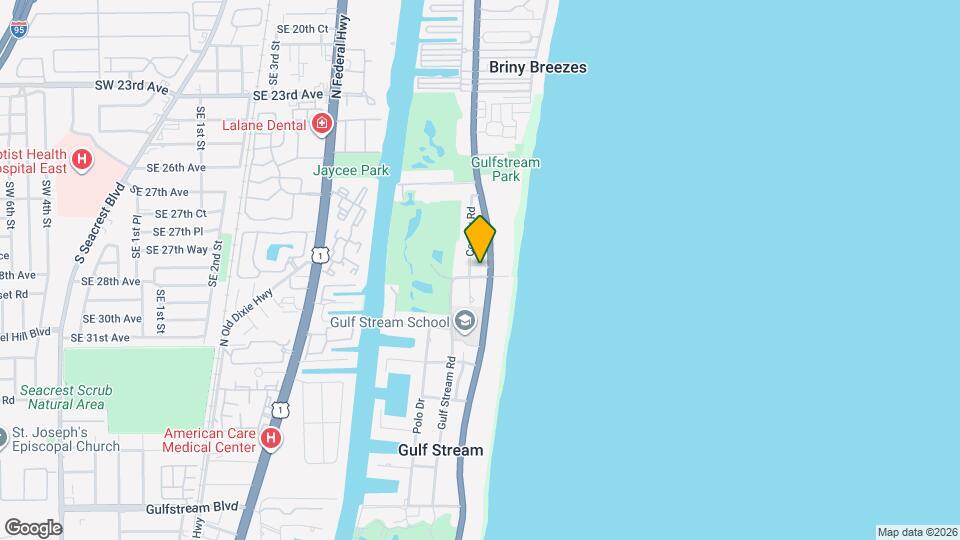 3900 N Ocean Blvd Mapa y Detalles de la Ubicación