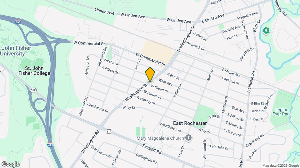 512 S Washington St Map and Location Details