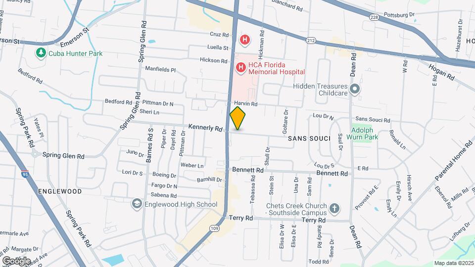 1212 Kennerly Rd Mapa y Detalles de la Ubicación