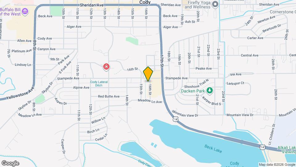 1807 16th St Map and Location Details