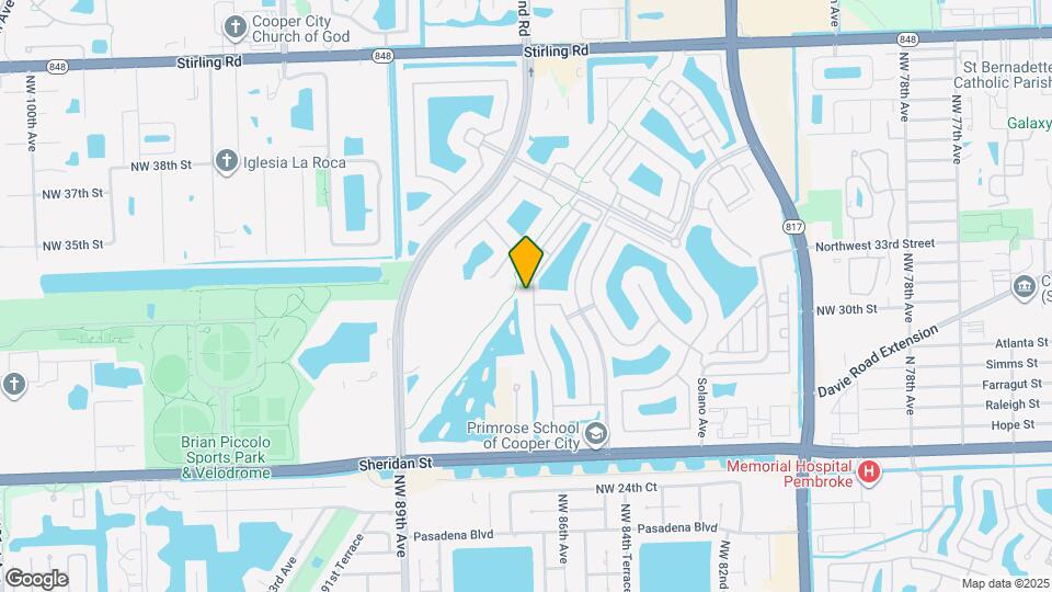 3320 NW 84th Way Map and Location Details