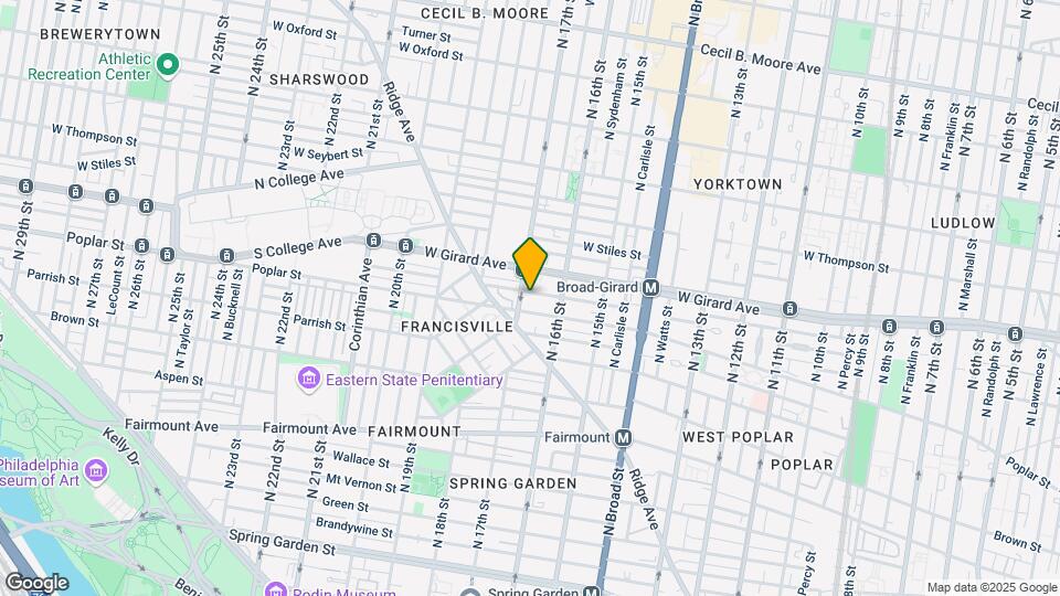 1636 Cambridge St-Unit -C Map and Location Details
